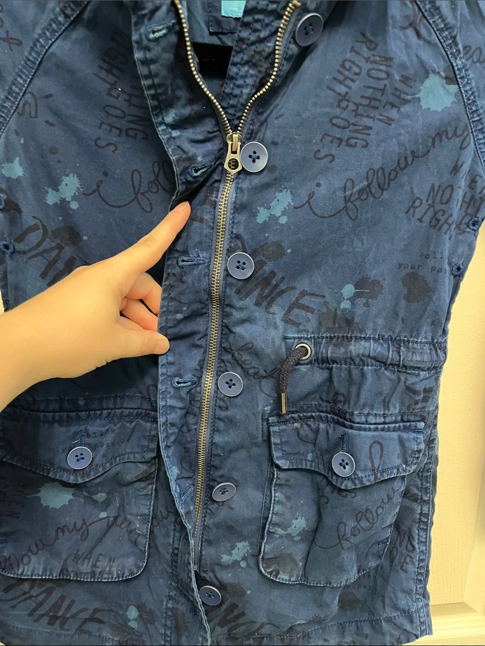 GAP Navy Blue Kids' Jacket